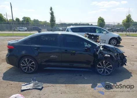 2022 Toyota Corolla Se from USA, damaged, VIN JTDS4MCE3NJ082240